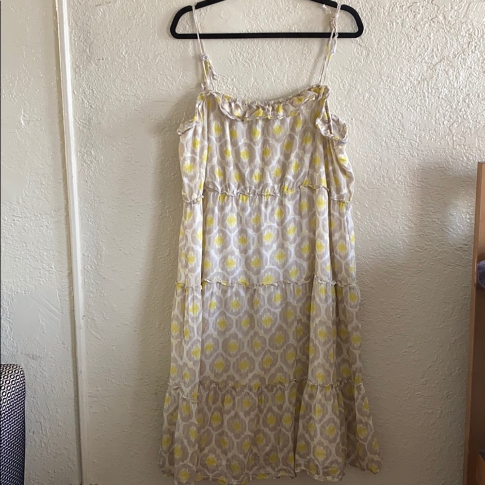 Old Navy | pattern dress with lining
